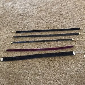 5 choker necklaces